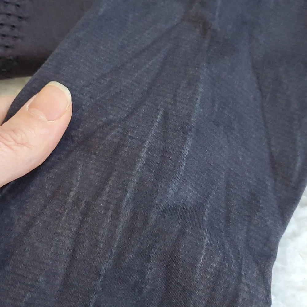 39. Free People High-Rise 7/8 Good Karma Leggings Washed Black - Picture 8 of 17